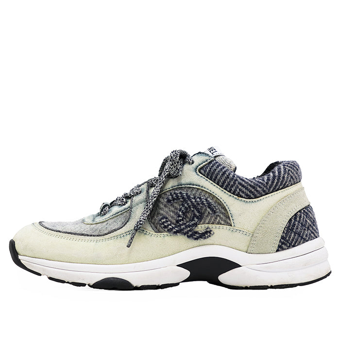 Chanel Tweed Sneakers