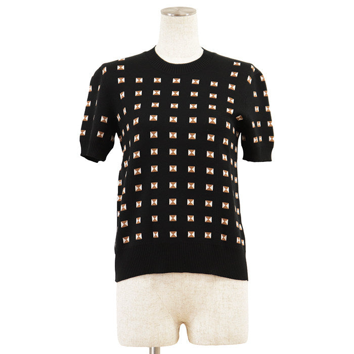 Hermes Silk Blend Knit Top