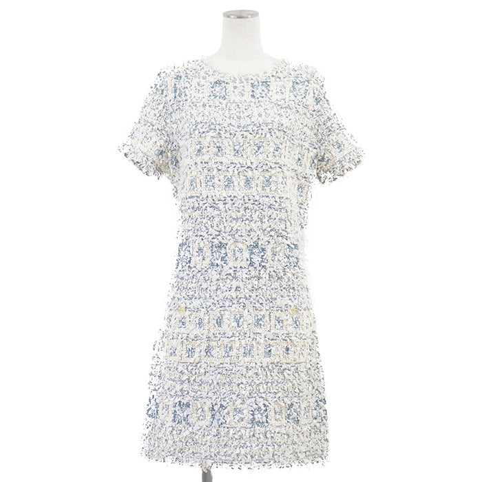 Chanel Fancy Tweed Dress