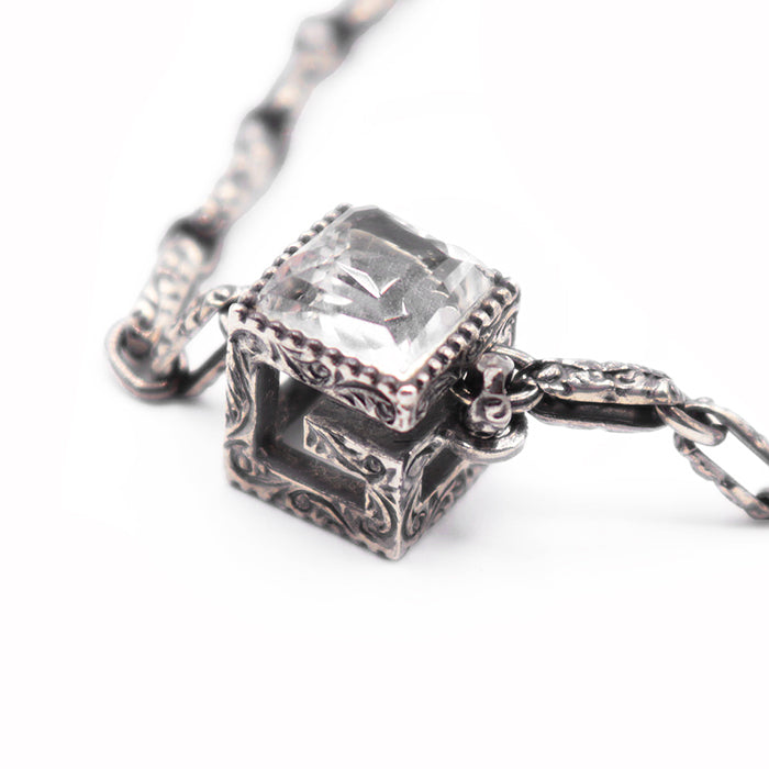 Gucci G Logo Silver Necklace