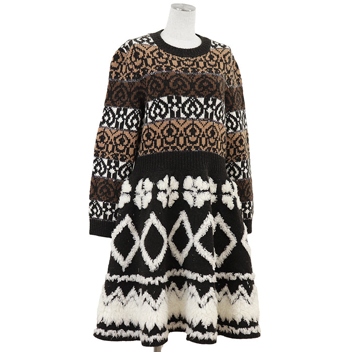 Chanel Wool Blend Knit Dress