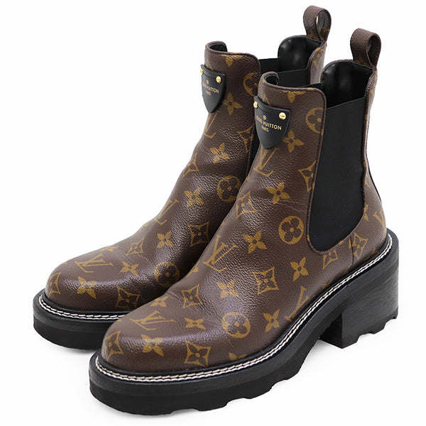 Louis Vuitton Beaubourg Monogram Boots