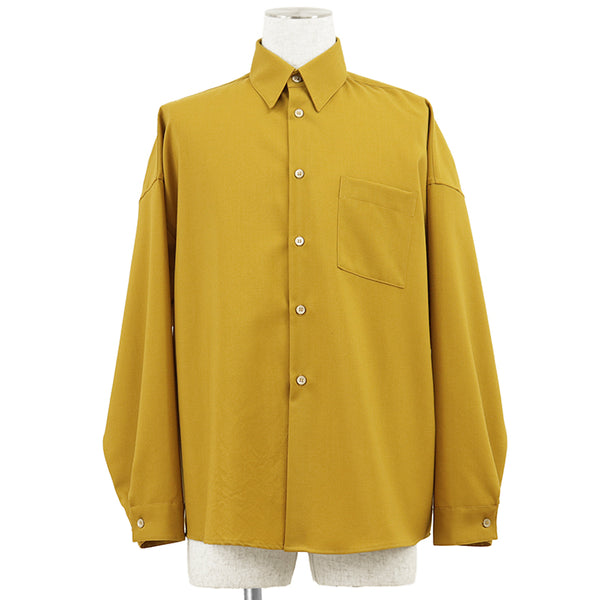 Marni Tropical Wool Long Sleeve Shirt