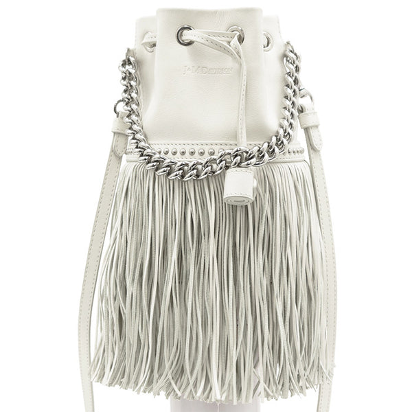 J&M Davidson FRINGE CARNIVAL MINI leather shoulder bag