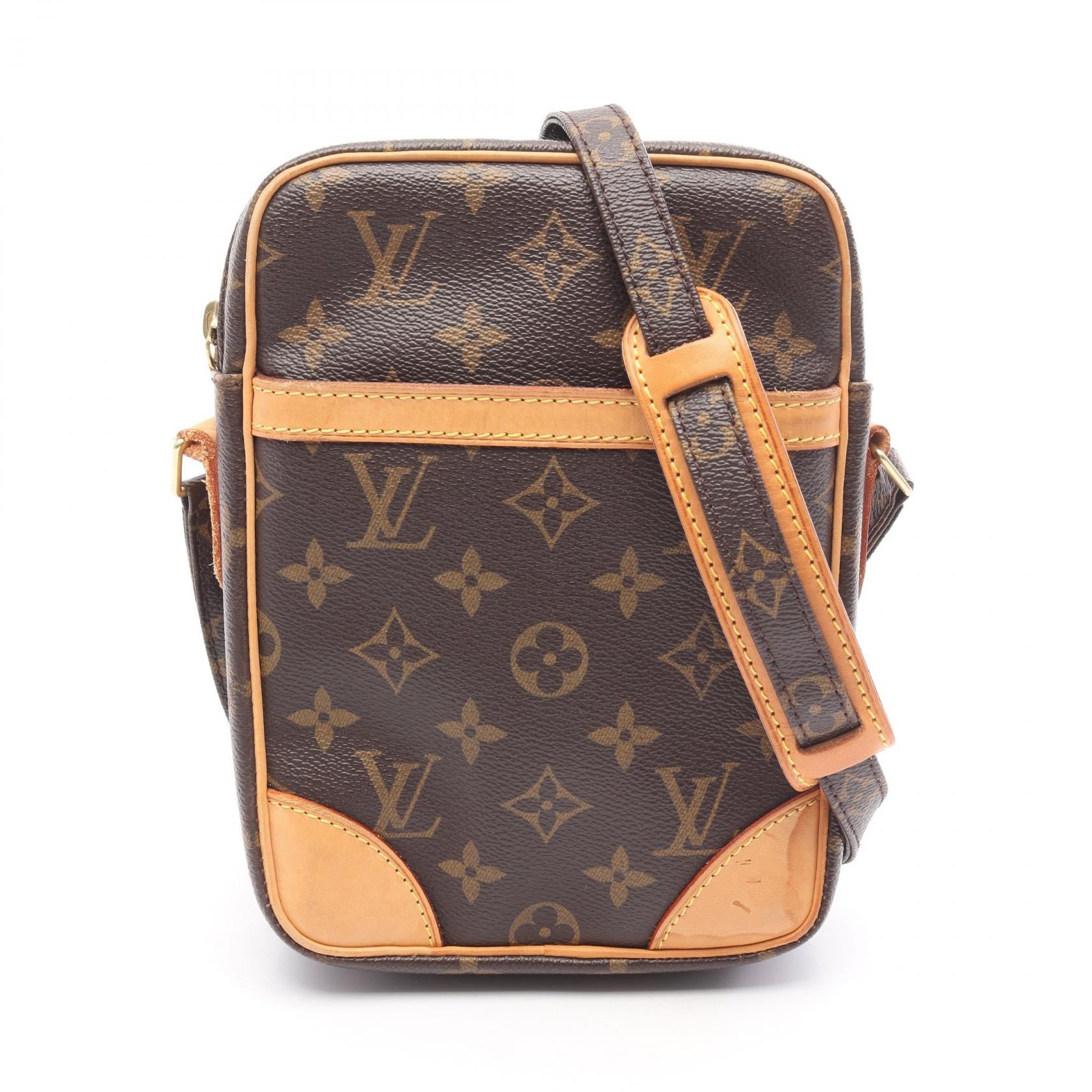 Louis Vuitton Danube Monogram Coated Canvas Shoulder Bag