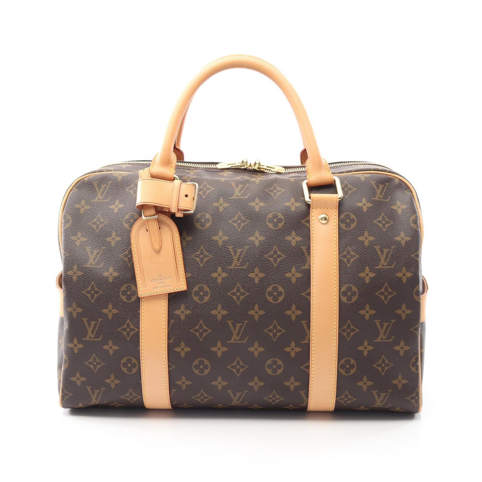 Louis Vuitton Carryall Monogram Coated Canvas Boston Bag