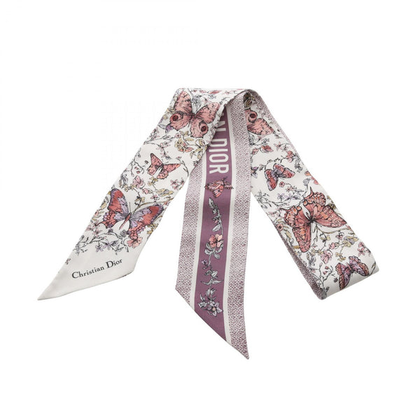 Dior Mitzah Toile de Jouy Papillon Silk Scarf
