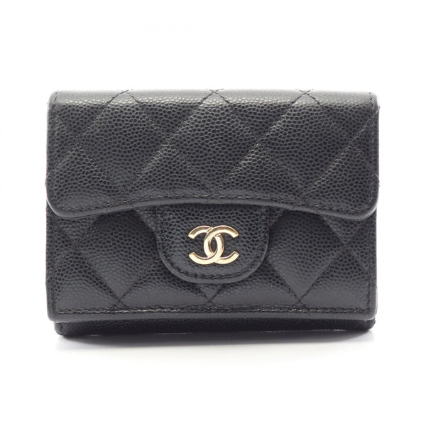 Chanel Classic Small Flap Wallet Caviar Wallet