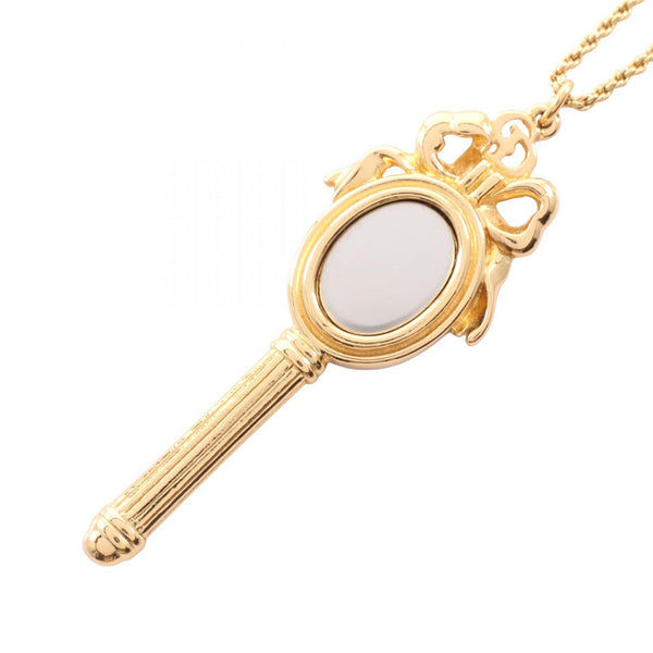 Christian Dior Mirror Motif Necklace