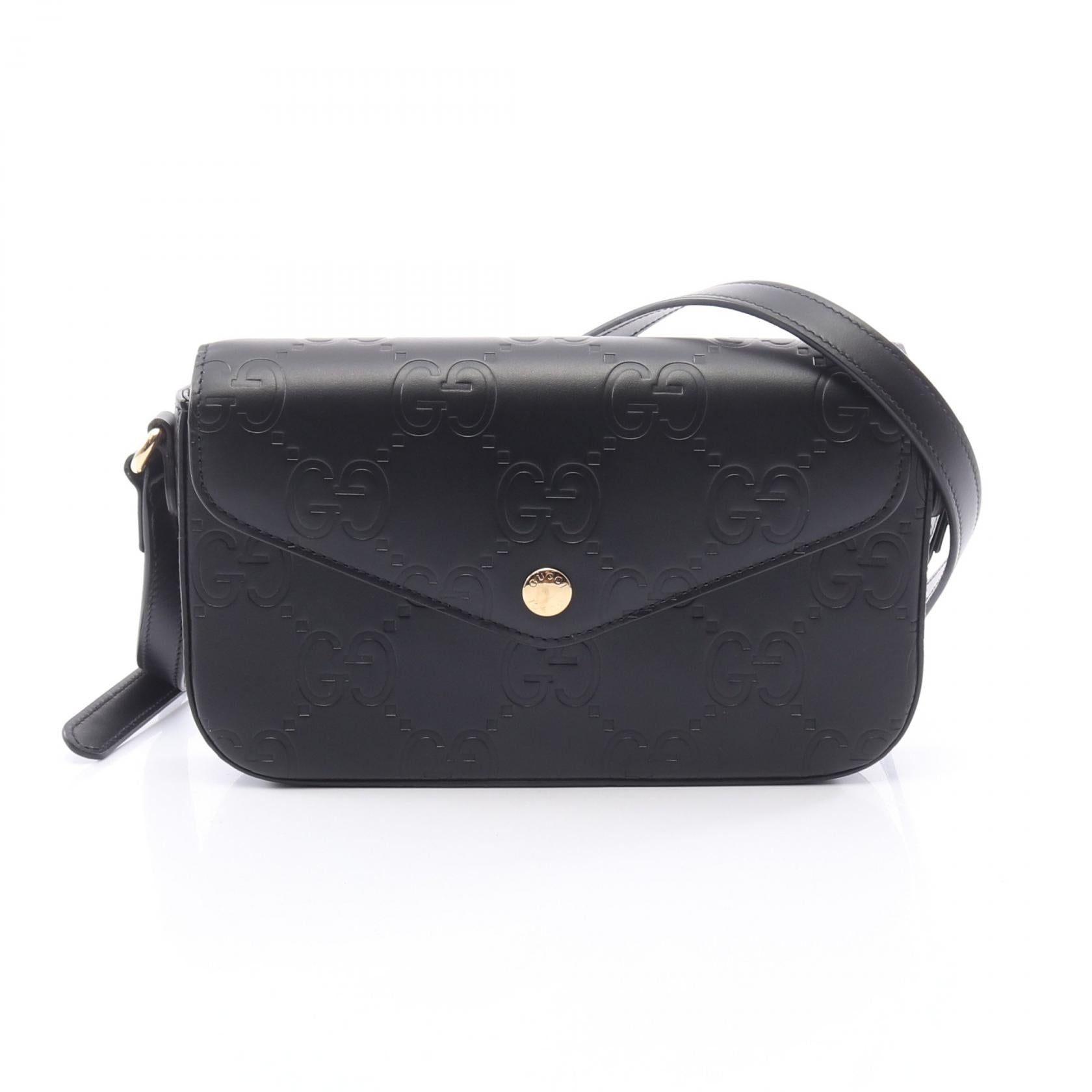 Gucci GG Super Mini Leather Shoulder Bag