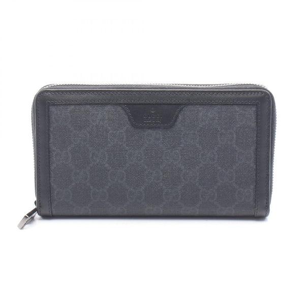 Gucci GG Supreme Leather PVC Long Wallet