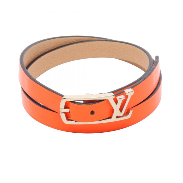 Louis Vuitton Brasle Neogram Enamel Leather Bracelet