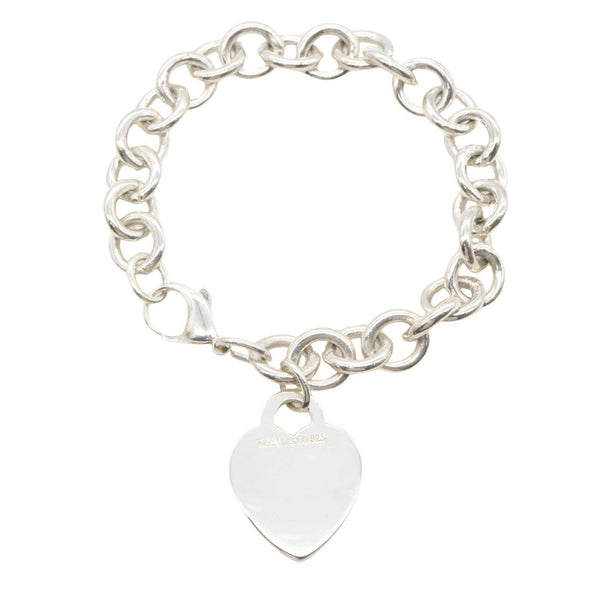 Tiffany&Co. Heart Tag Silver Bracelet