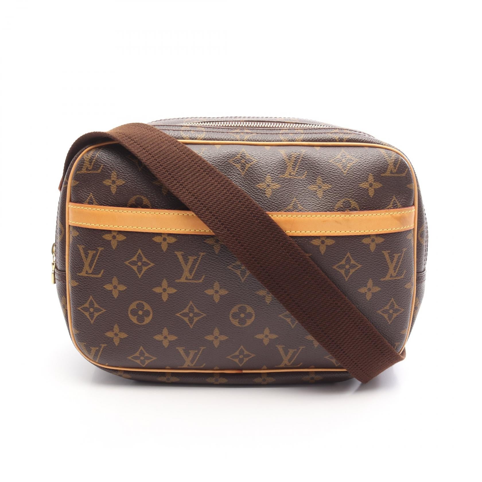 Louis Vuitton Reporter PM Monogram Coated Canvas Shoulder Bag