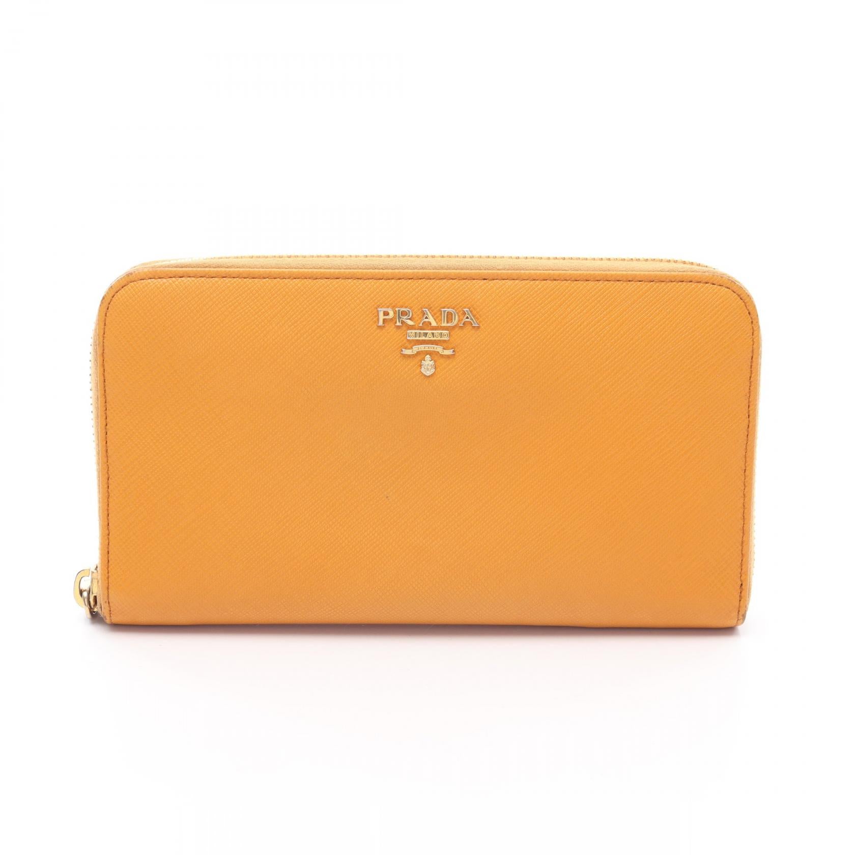 Prada Saffiano Leather Long Wallet