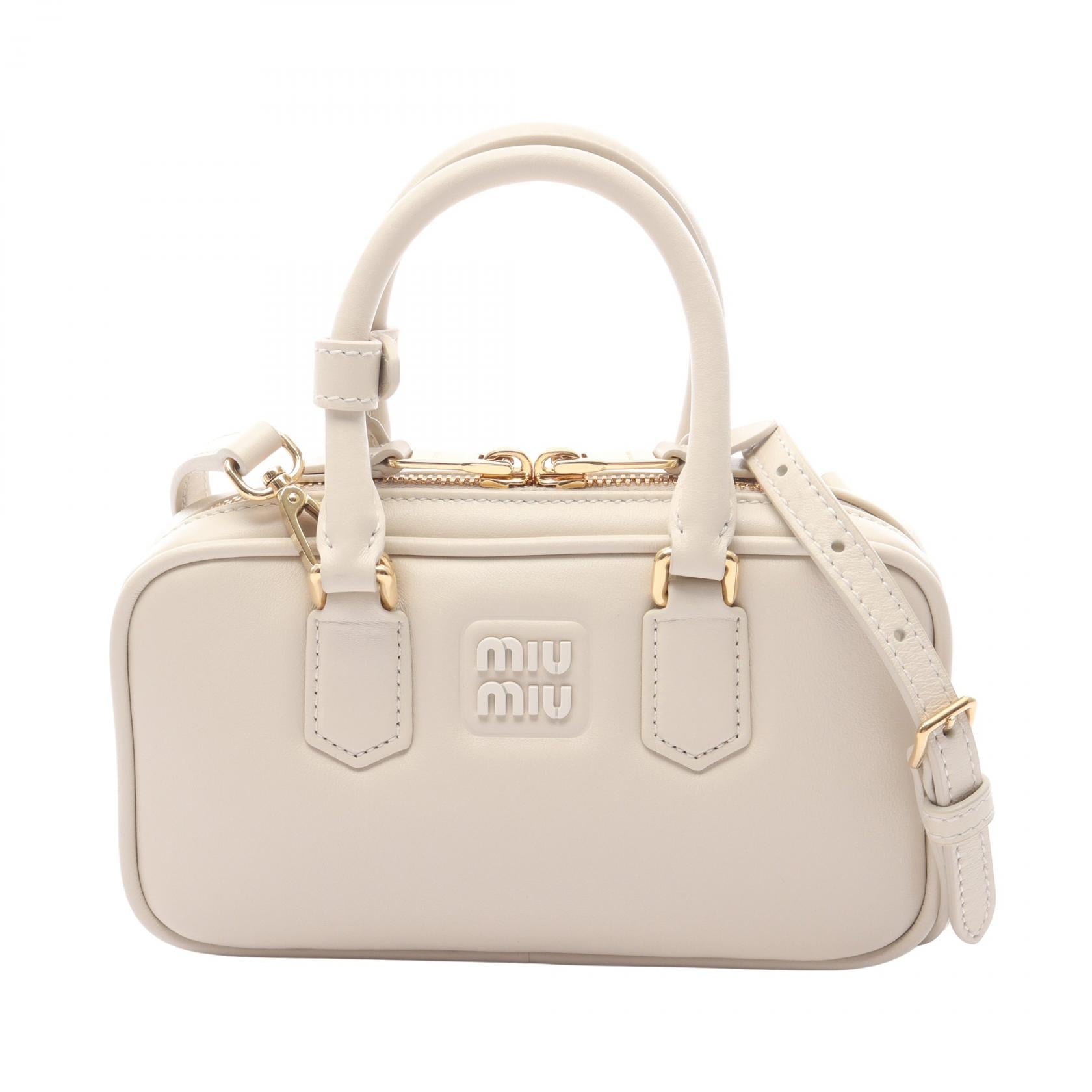 Miu Miu SOFTY PADDED Leather 2way bag