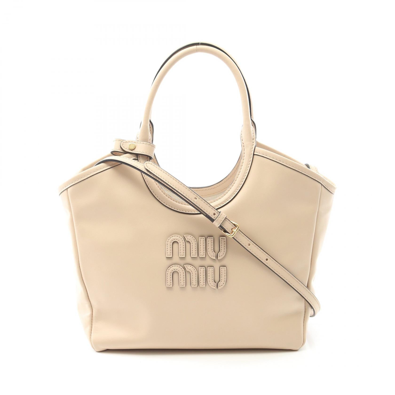 Miu Miu IVY Leather Handbag