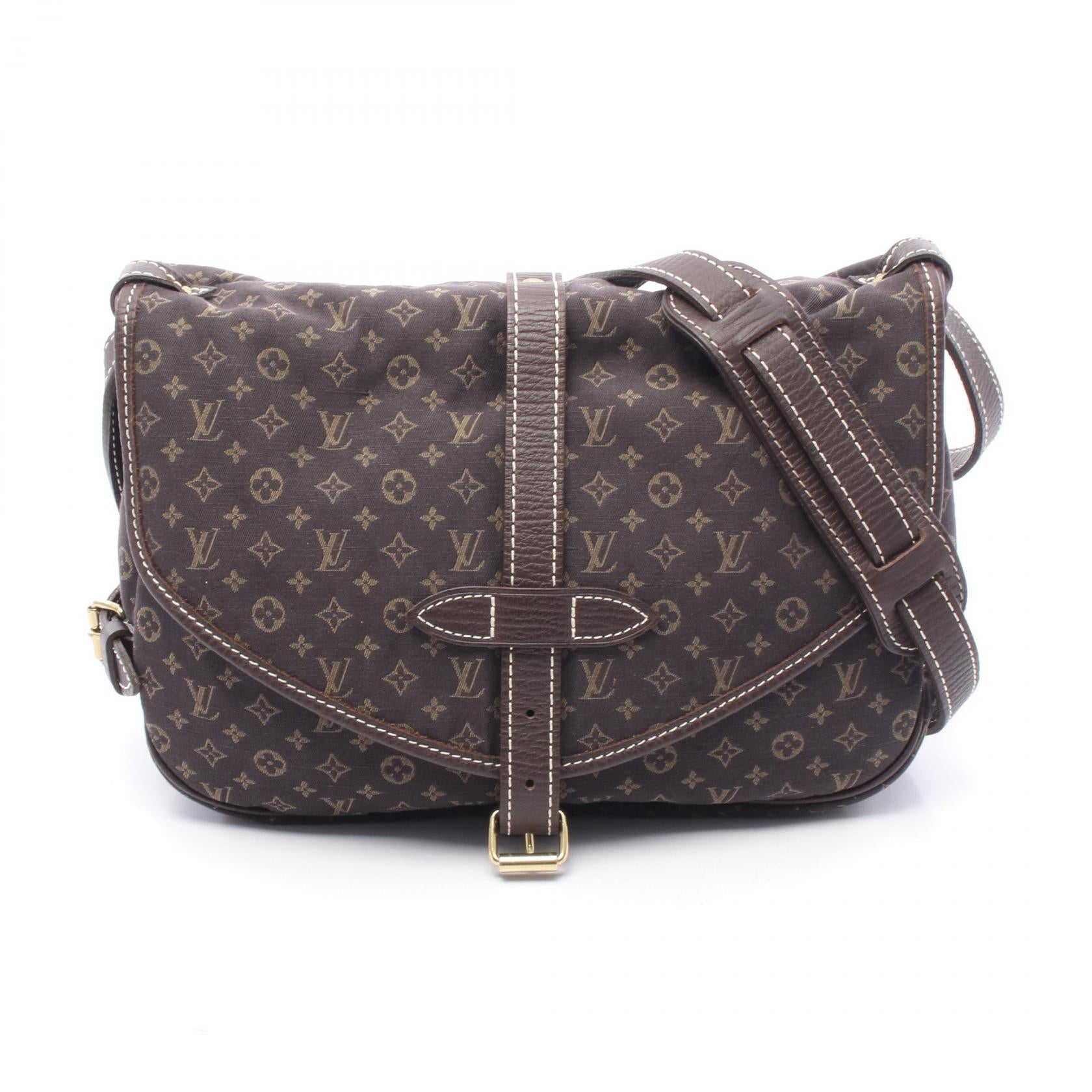 Louis Vuitton Saumur Monogram Mini Lin Shoulder Bag