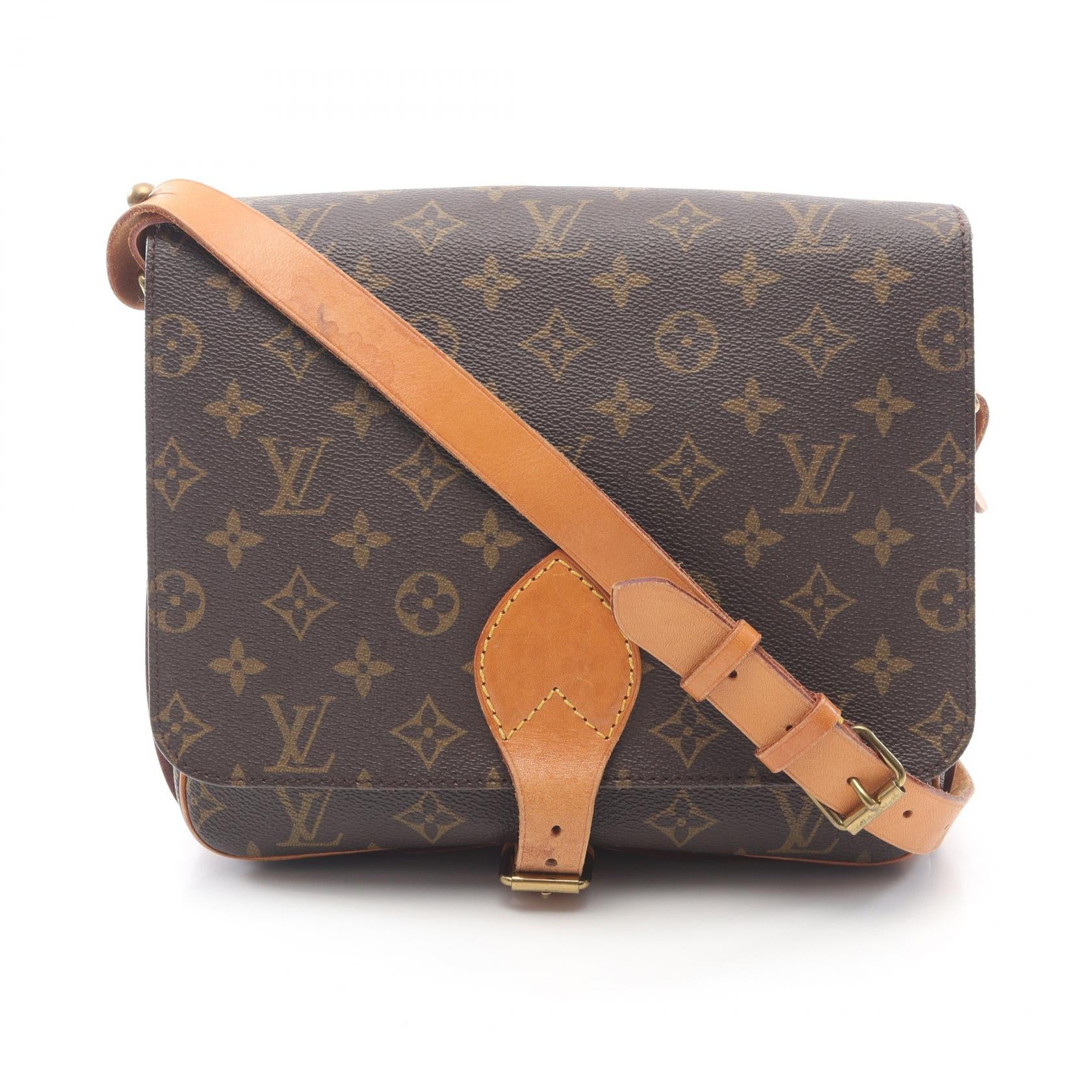 Louis Vuitton Cartouchiere GM Monogram Shoulder Bag