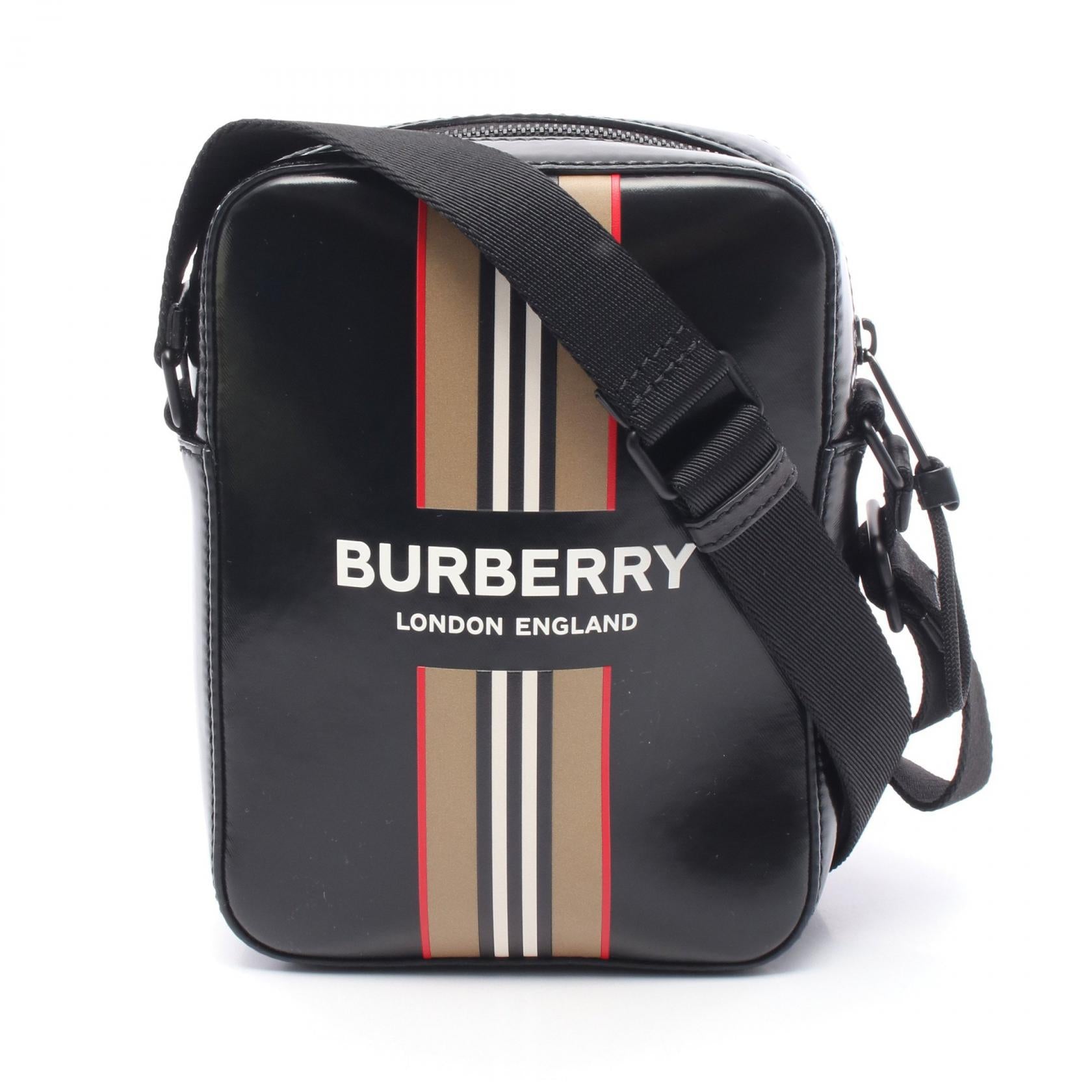 Burberry THORNTON Coated Canvas Shoulder Bag