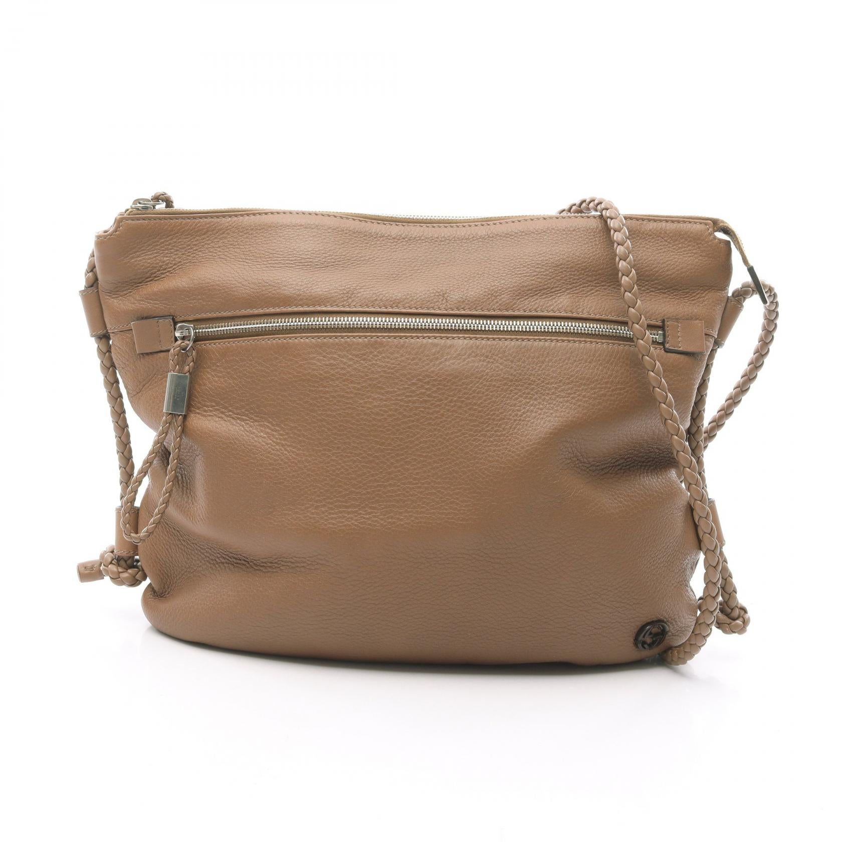 Gucci Interlocking G Leather Shoulder Bag