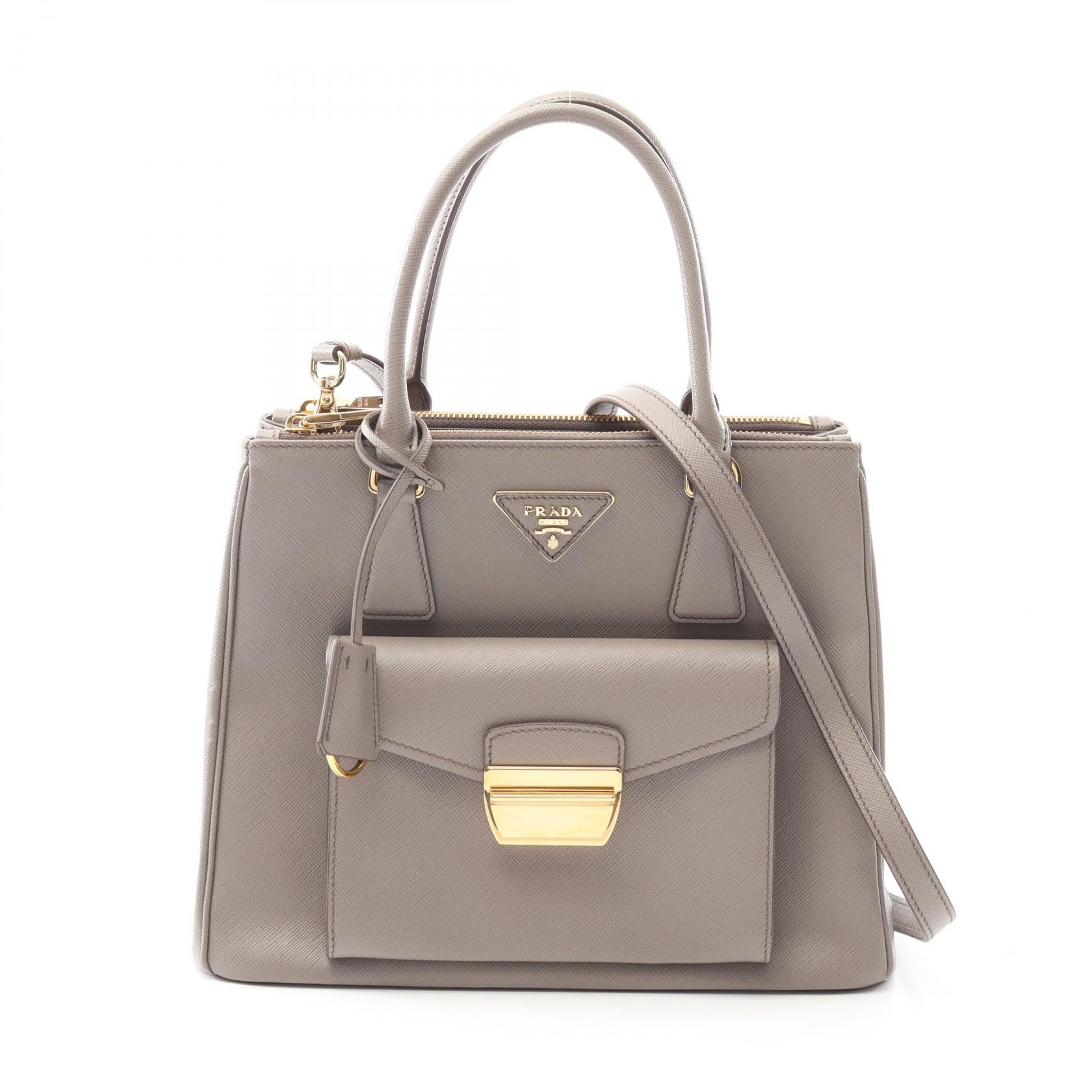 Prada SAFFIANO LUX Saffiano Leather Handbag