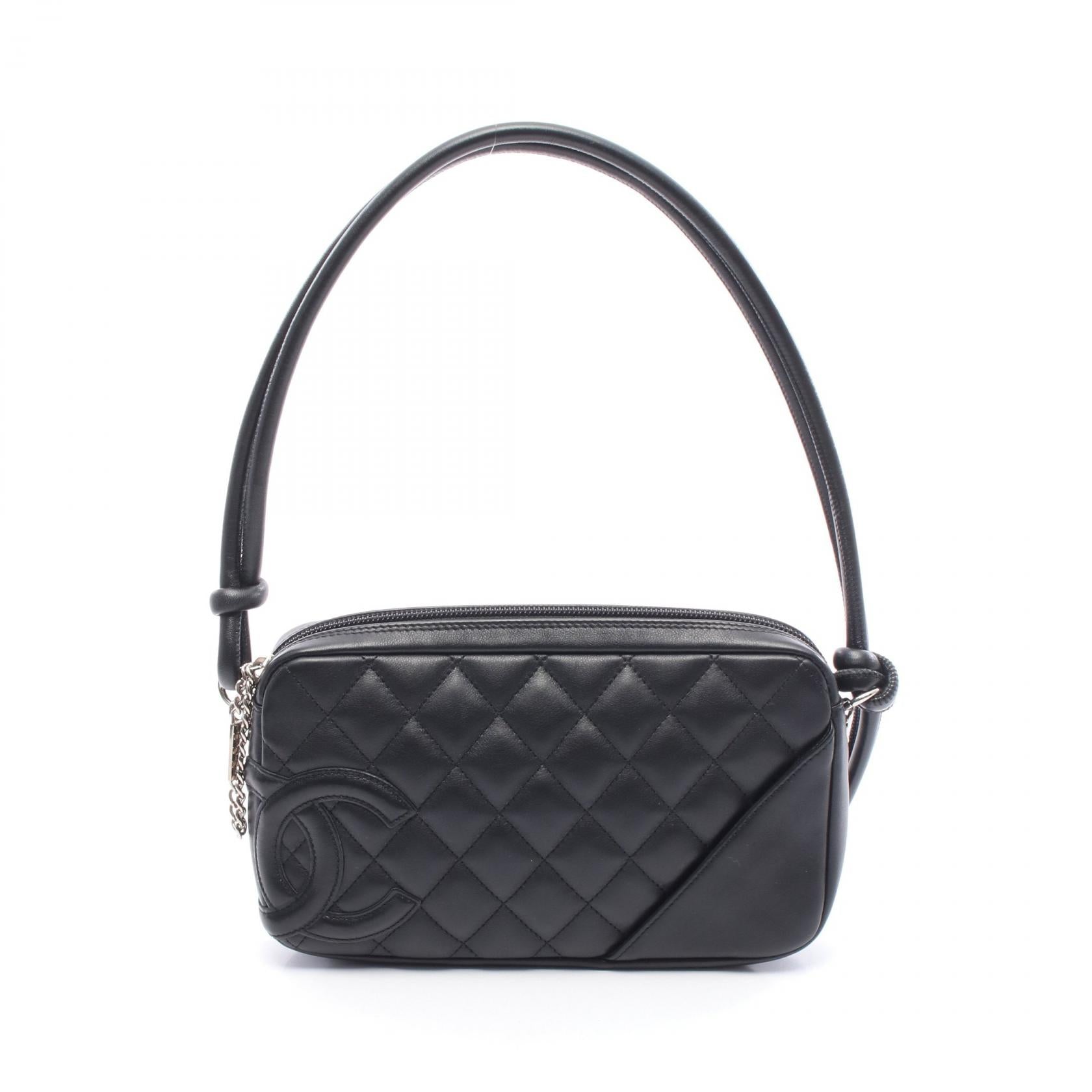 Chanel Cambon Line Leather Handbag