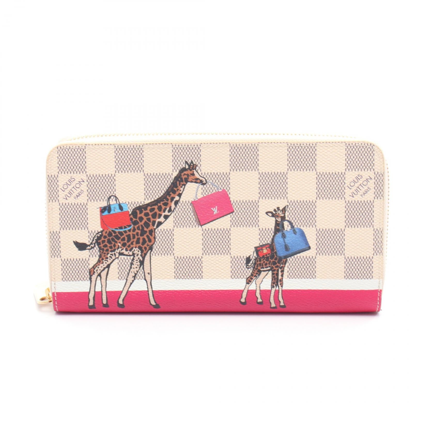 Louis Vuitton Zippy Wallet Damier Azur Long Wallet