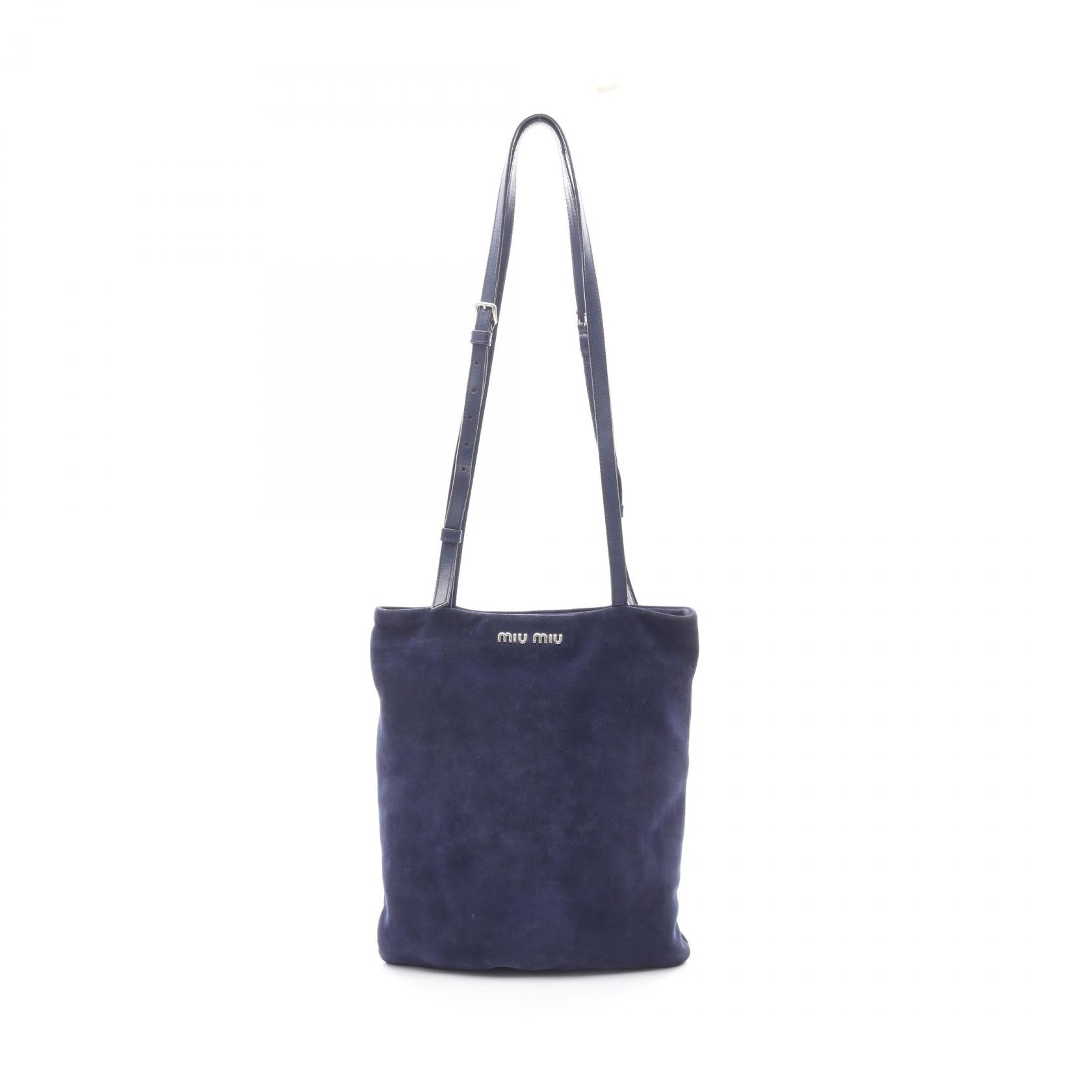 Miu Miu Suede Shoulder Bag