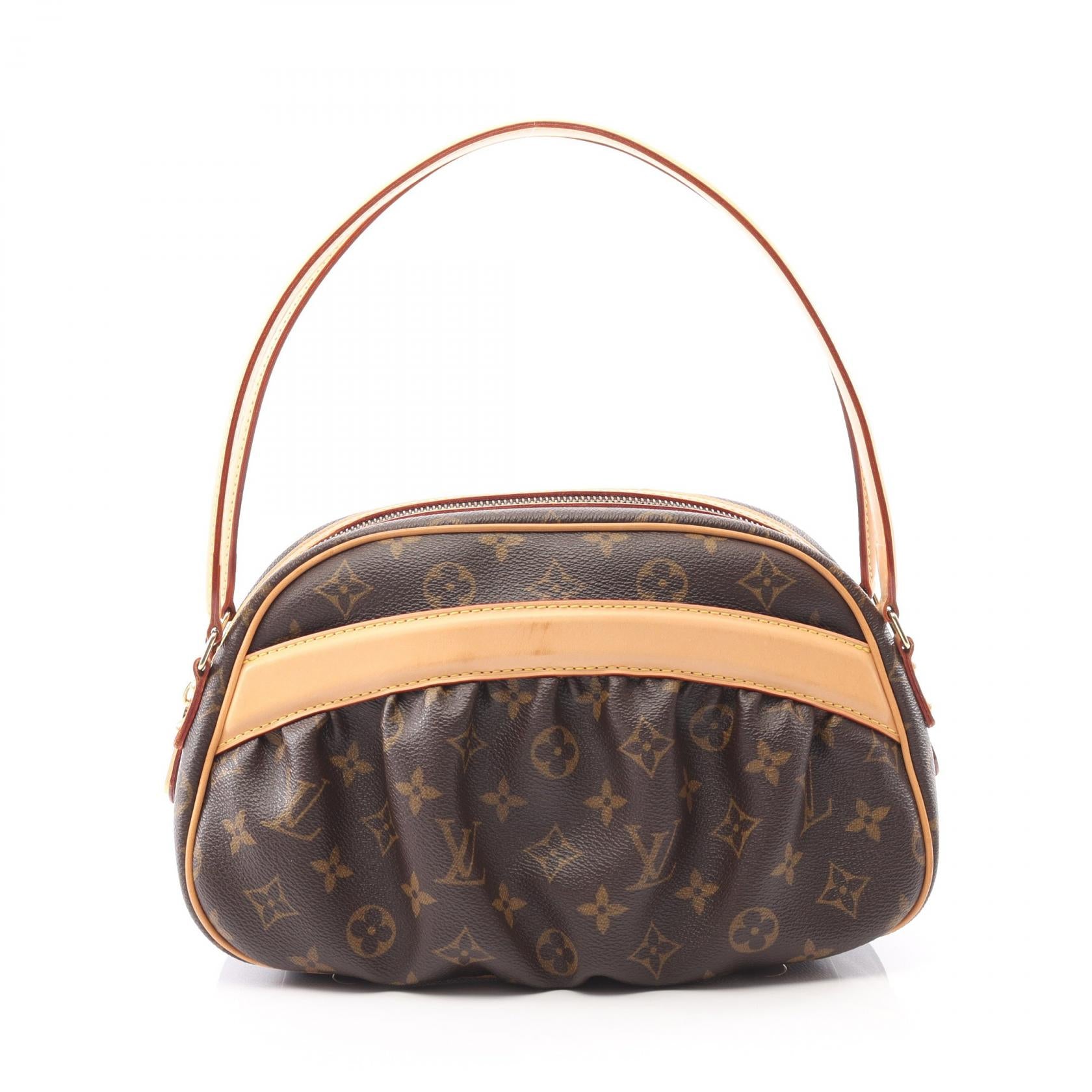 Louis Vuitton Clara Monogram Coated Canvas Leather Shoulder Bag
