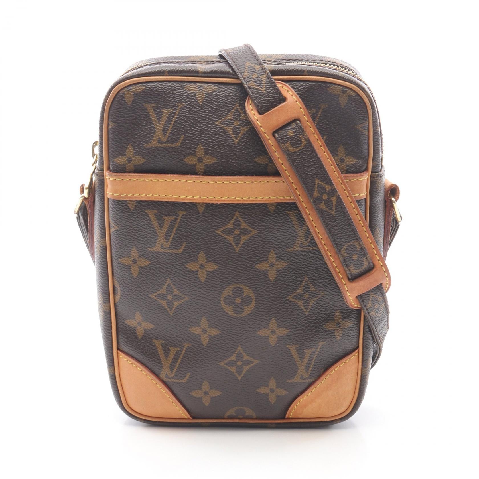 Louis Vuitton Danube Monogram Coated Canvas Shoulder Bag