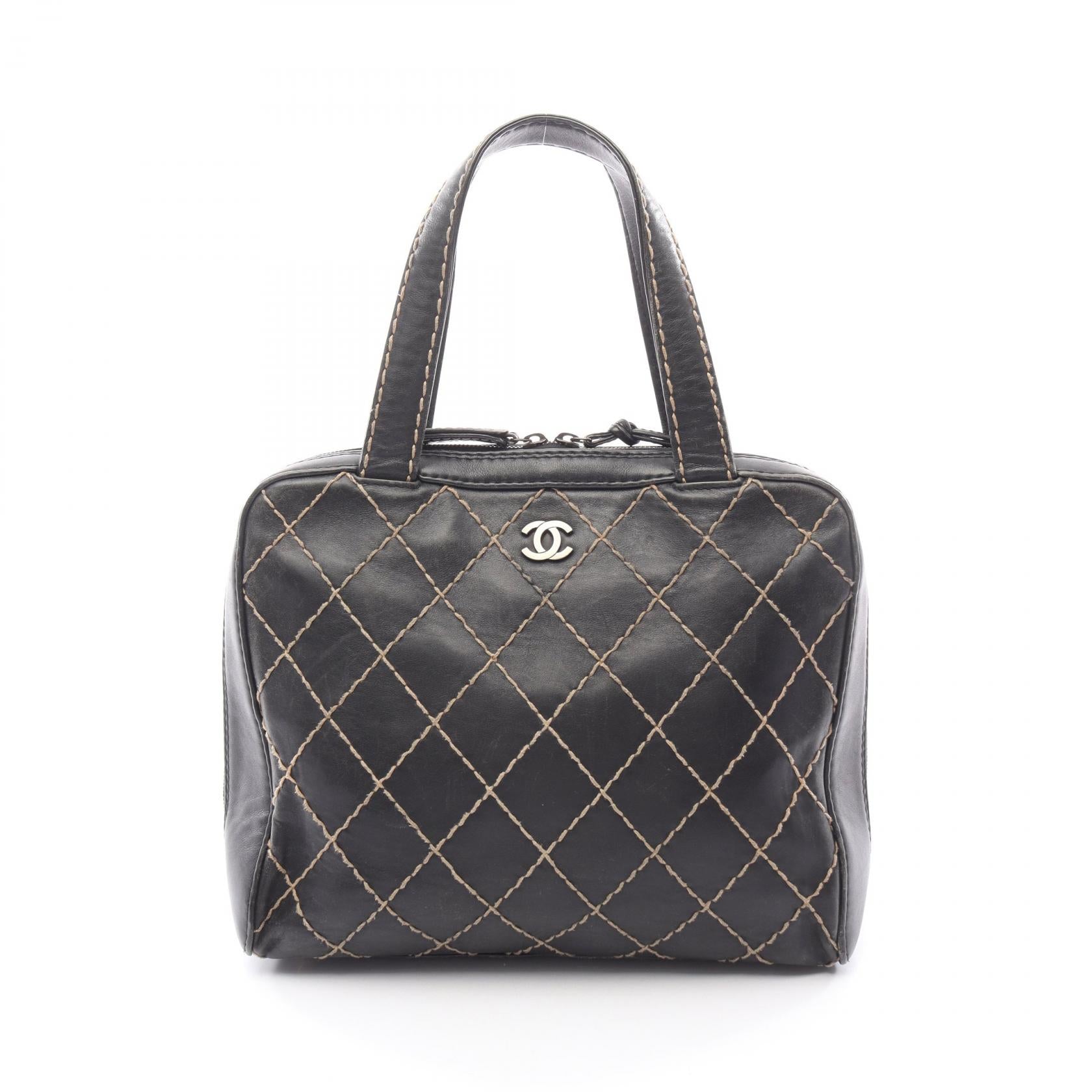 Chanel Wild Stitch Leather Handbag