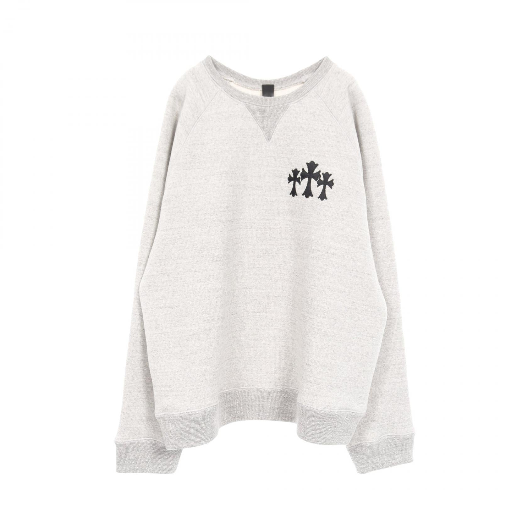 Chrome Hearts Cemetery Cross Cotton Sweatshirt