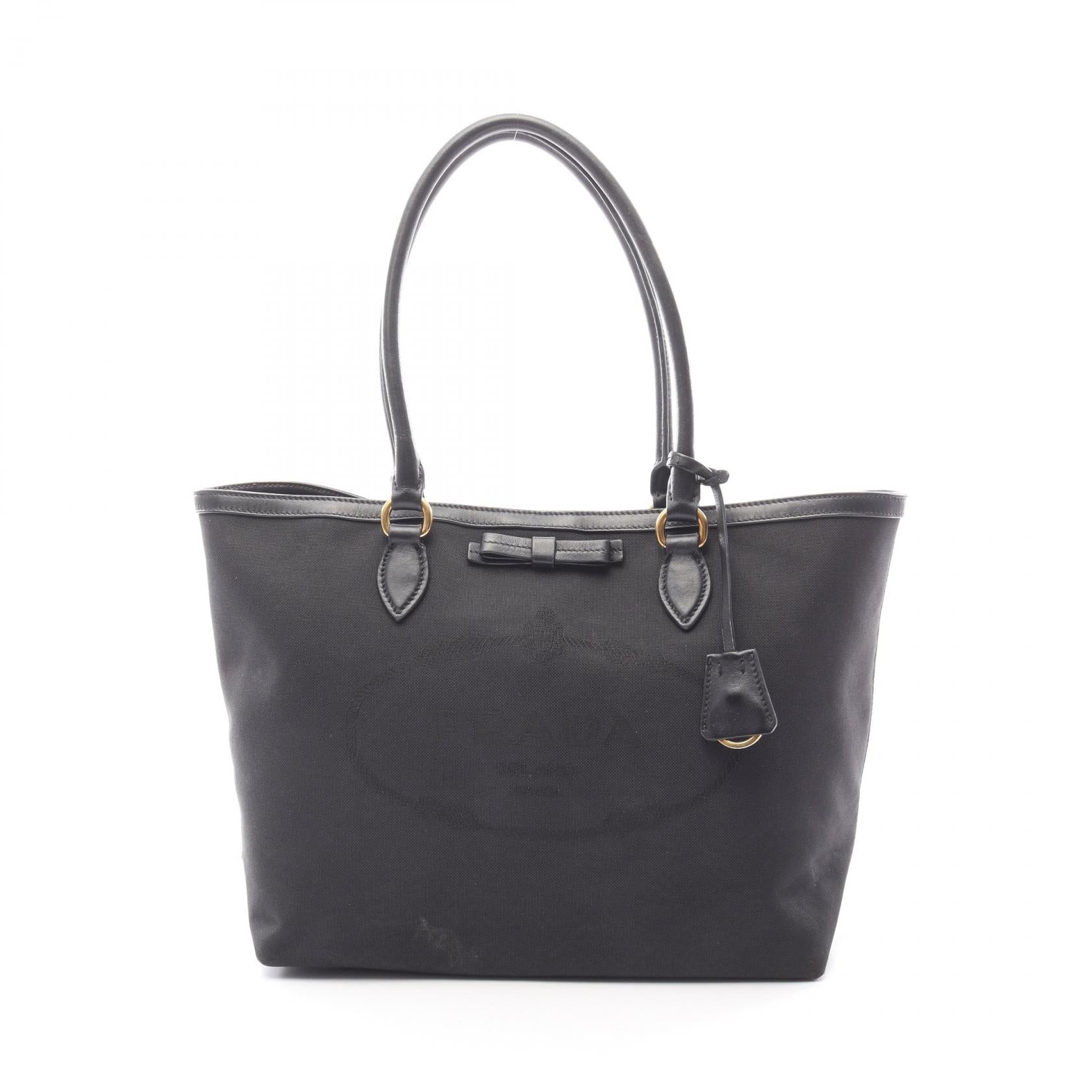 Prada LOGO JACQUARD Tote Bag