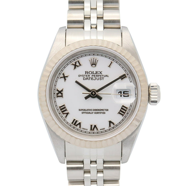 Rolex Datejust Au750 White Gold Stainless Steel