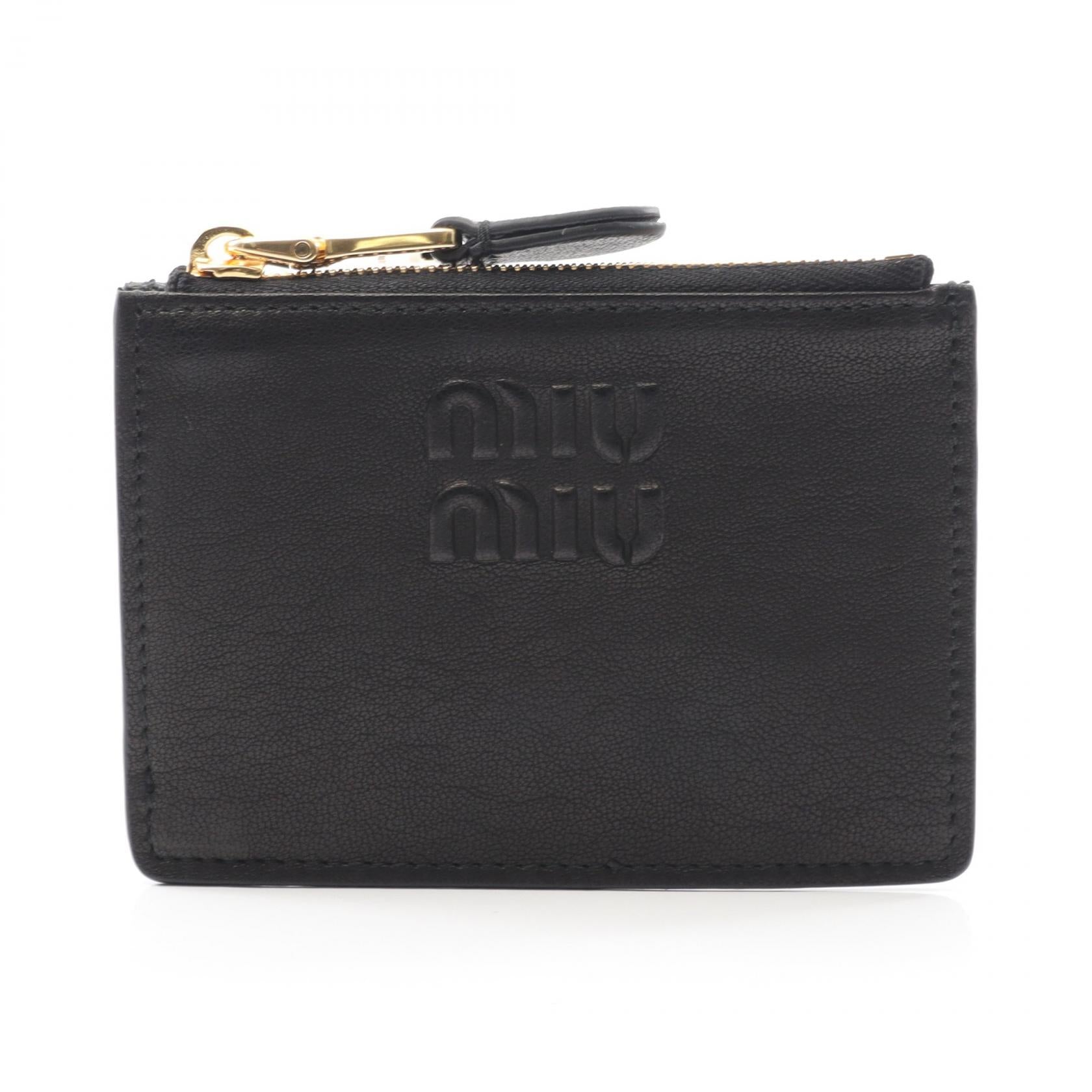 Miu Miu NAPPA AVIATOR Leather Coin Case