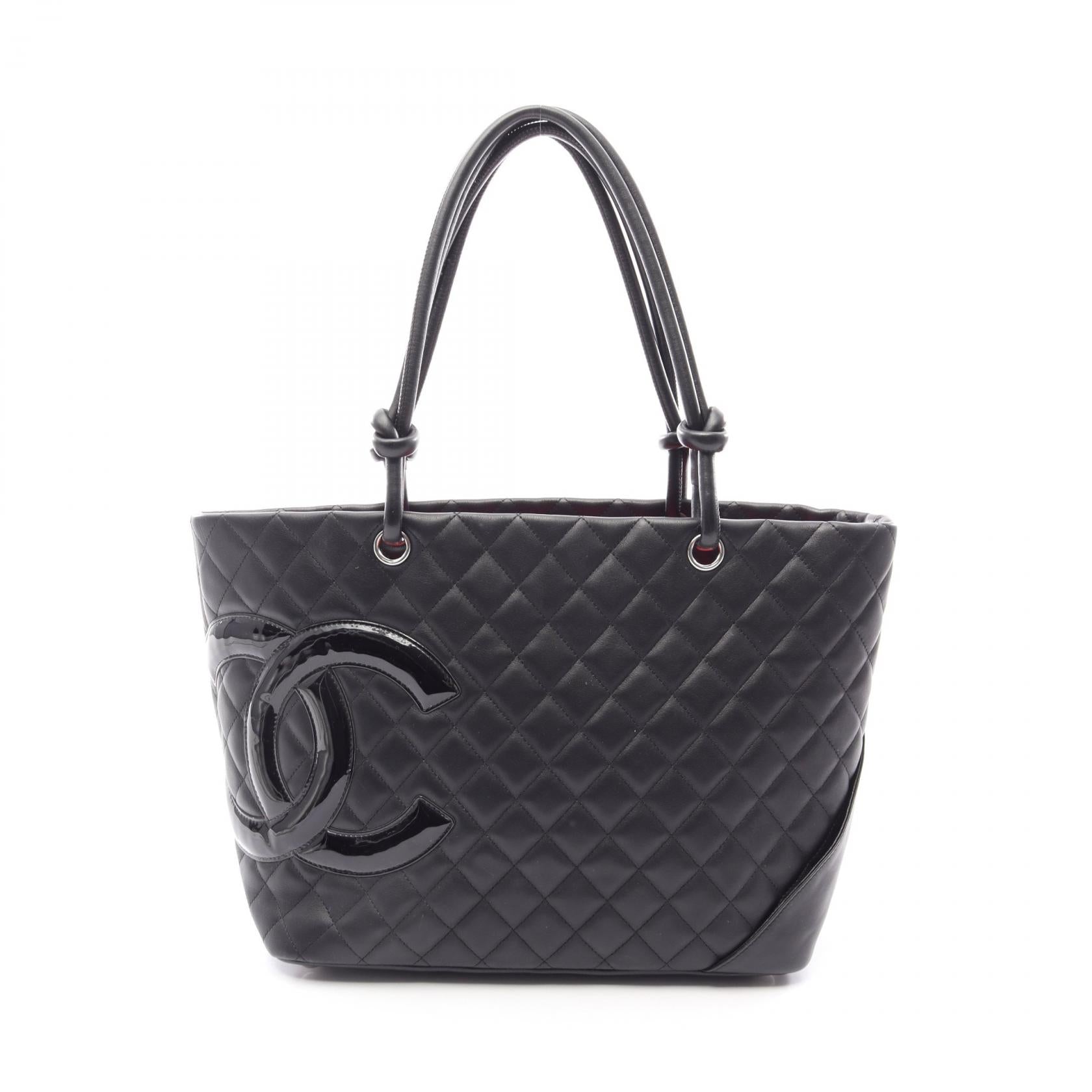 Chanel Cambon Line Leather Tote Bag