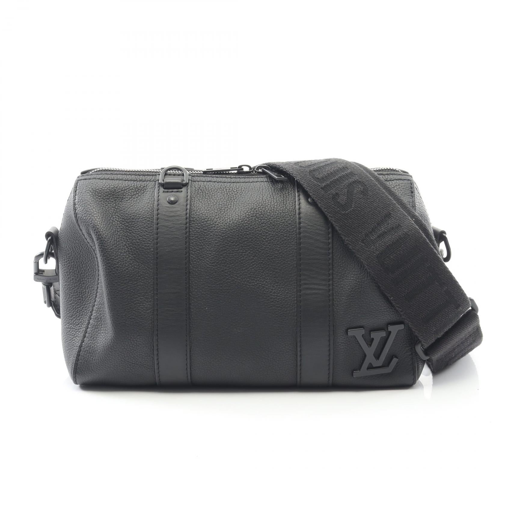 Louis Vuitton City Keepall Leather Shoulder Bag
