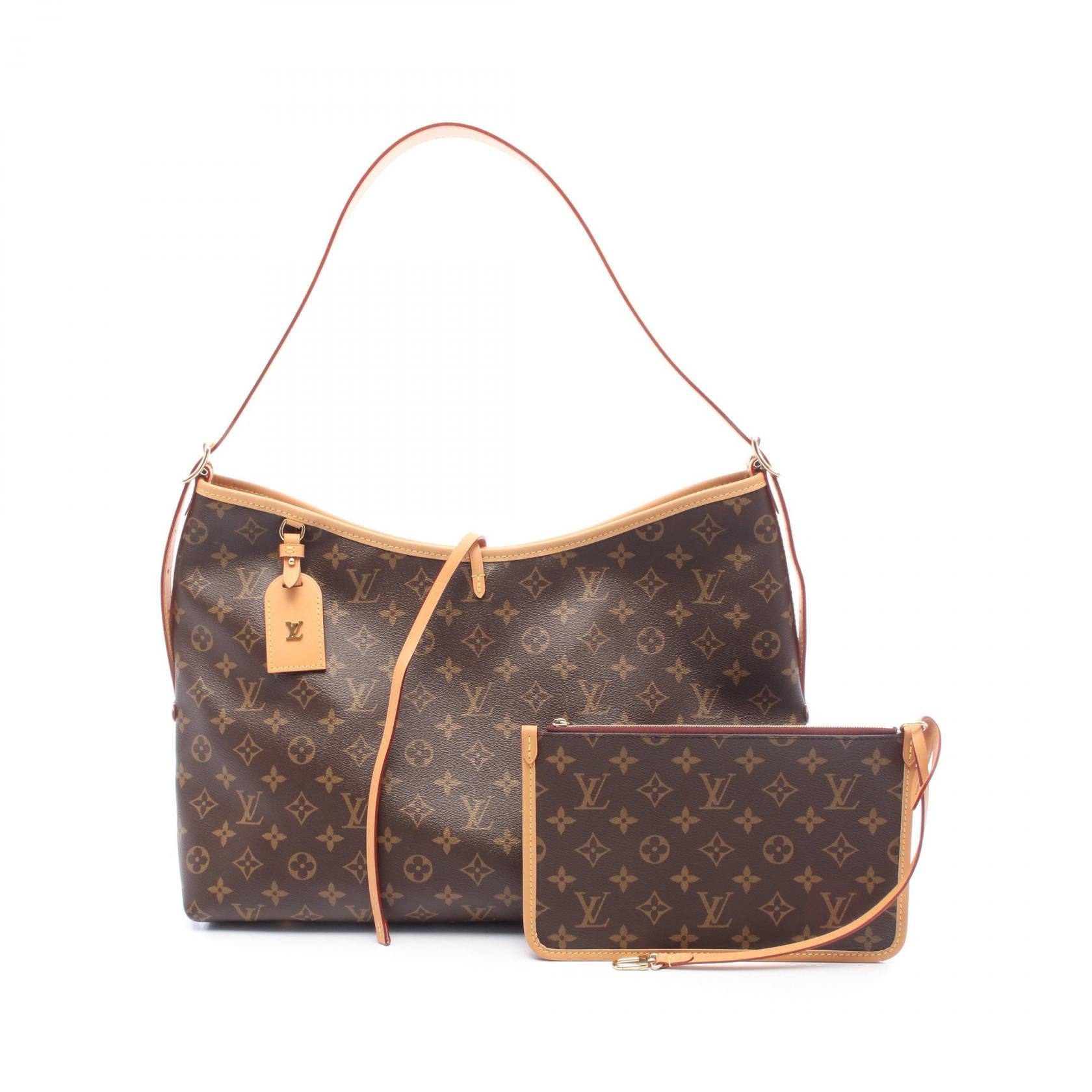 Louis Vuitton Carryall NM MM Monogram Shoulder Bag
