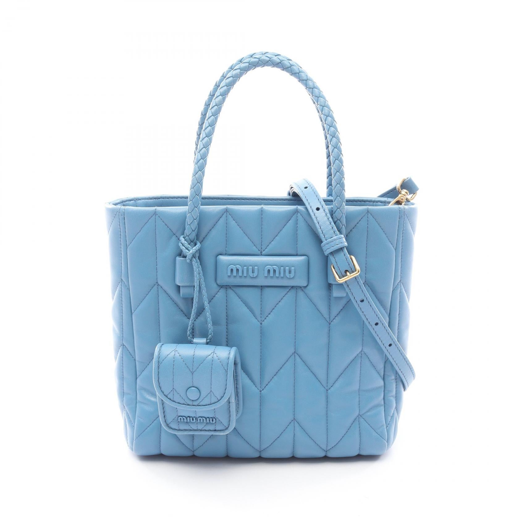Miu Miu NAPPA TRAPUNTAT leather handbag