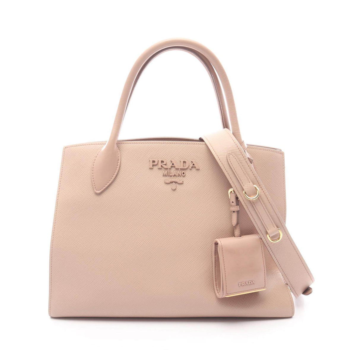 Prada Saffiano Cuir Monochrome handbag