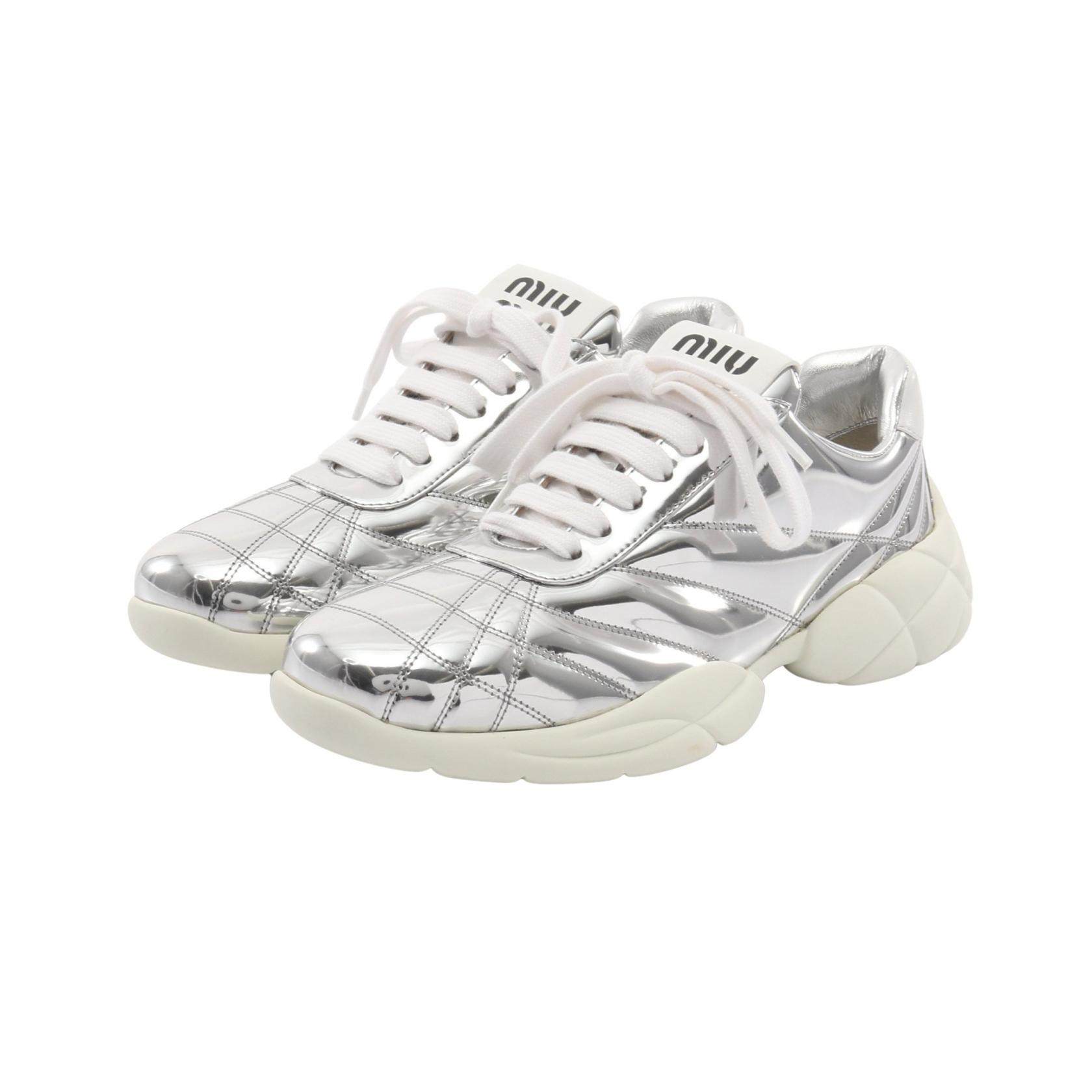 Miu Miu Fabric Sneakers