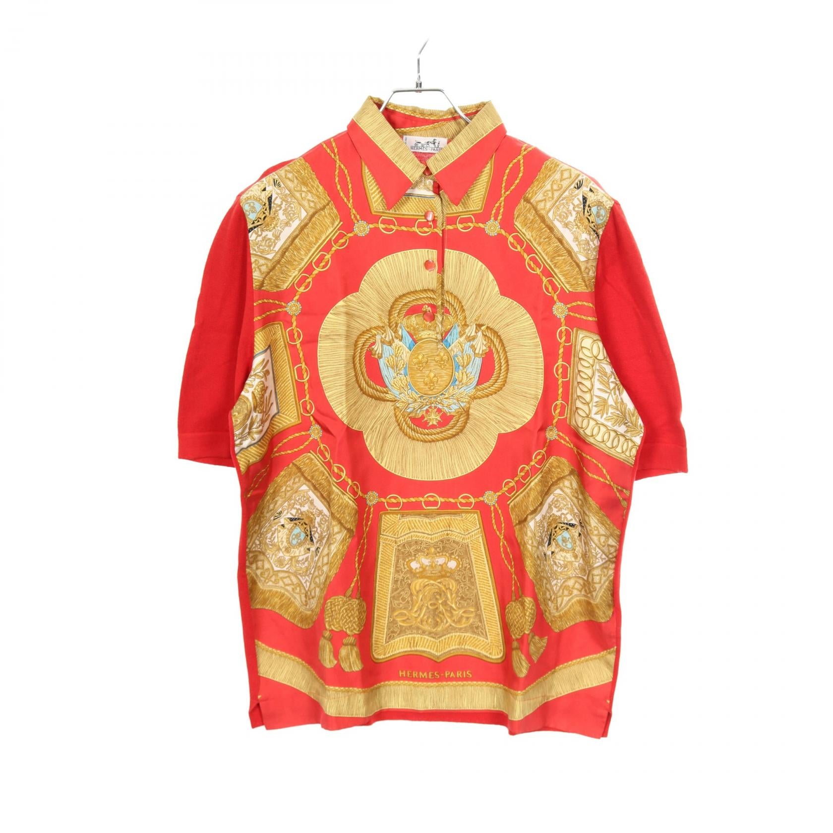 Hermes Silk Cotton Wool Top