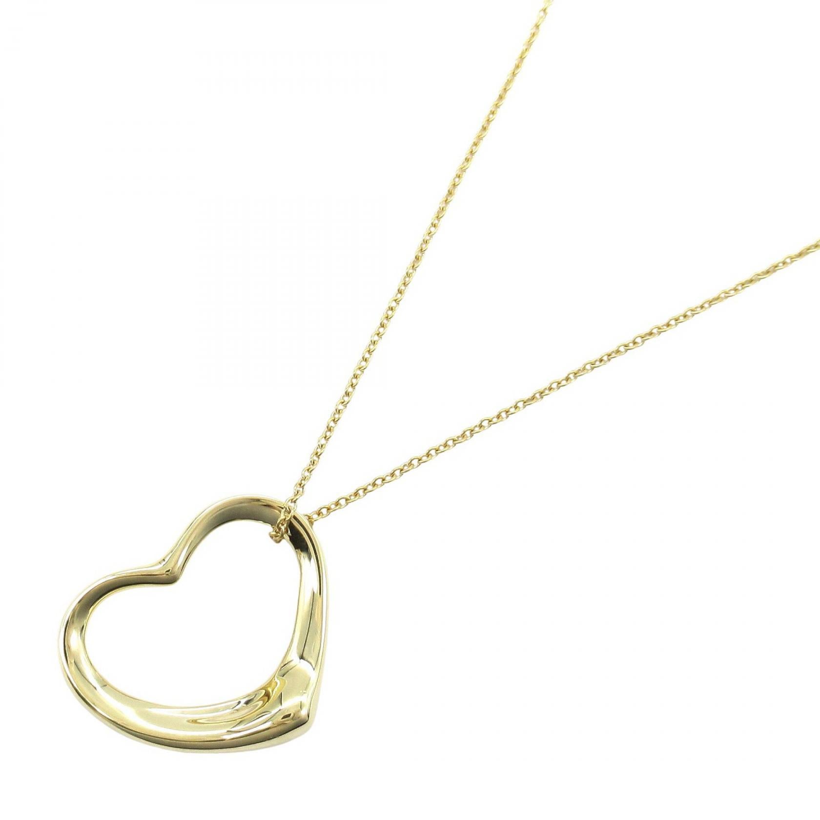 Tiffany & Co. Open Heart Au750 Necklace