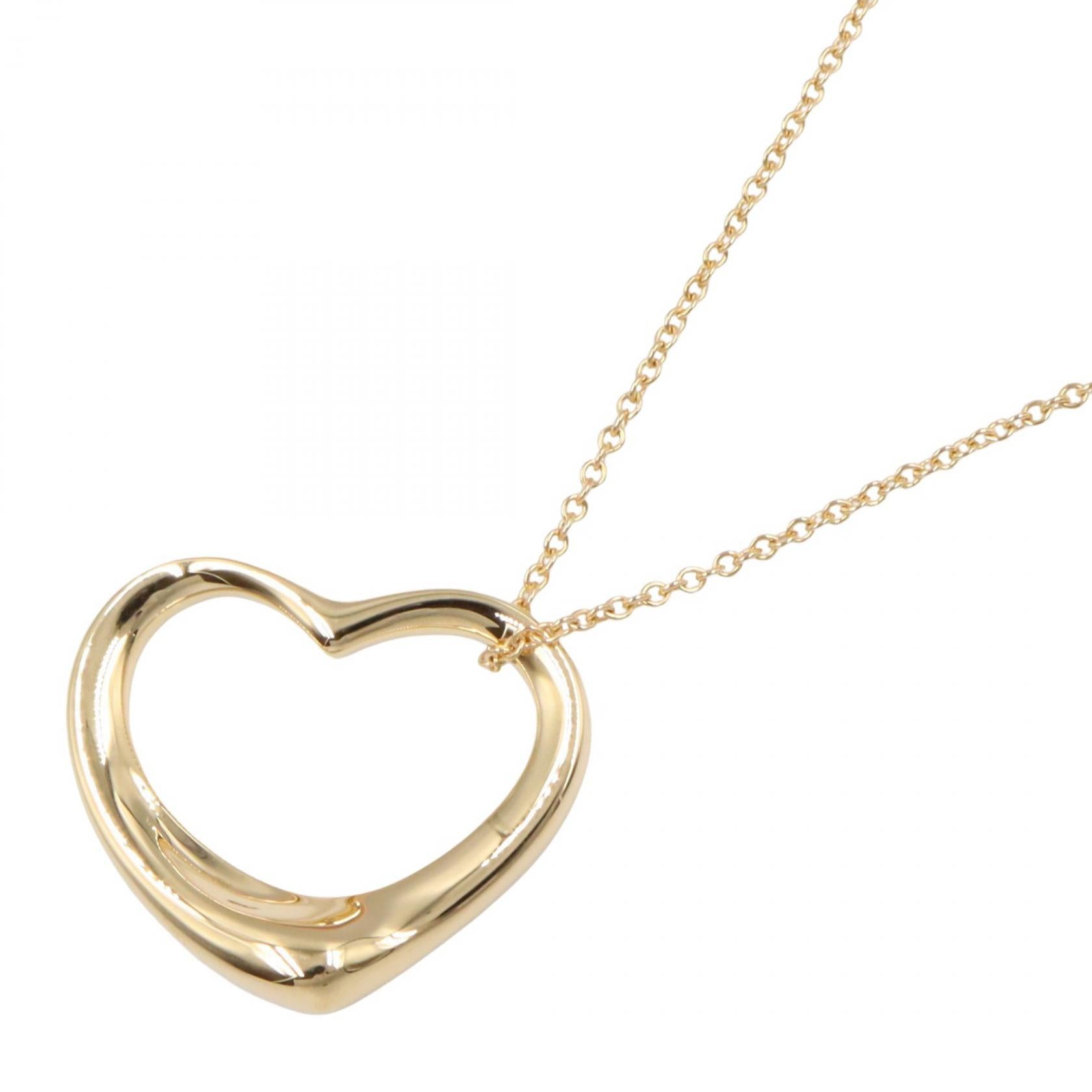 Tiffany & Co. Open Heart Au750 Necklace