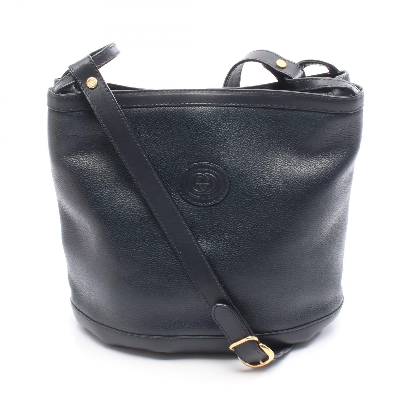 Gucci Interlocking G Leather Shoulder Bag