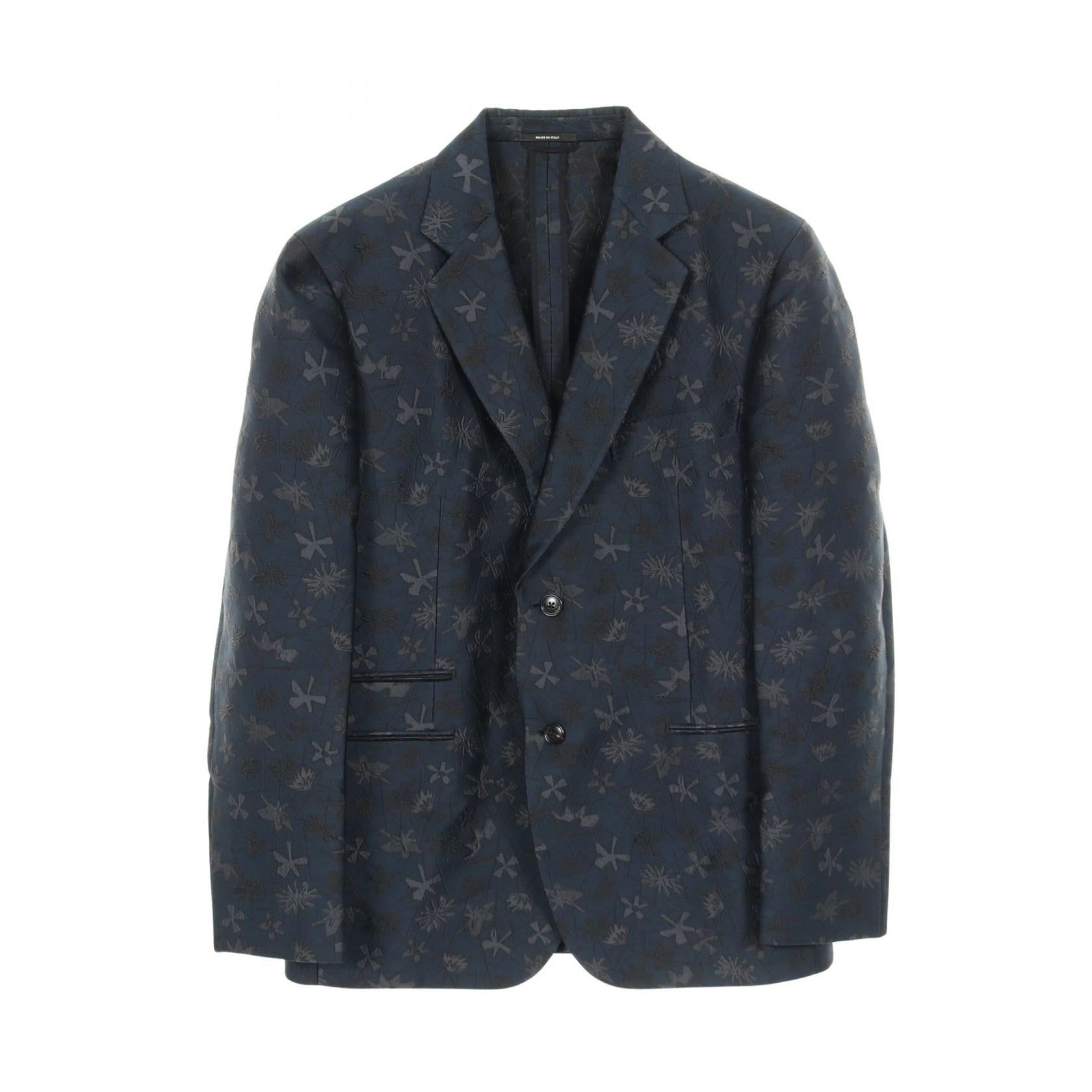 Hermes Silk Polyester Tailored Jacket