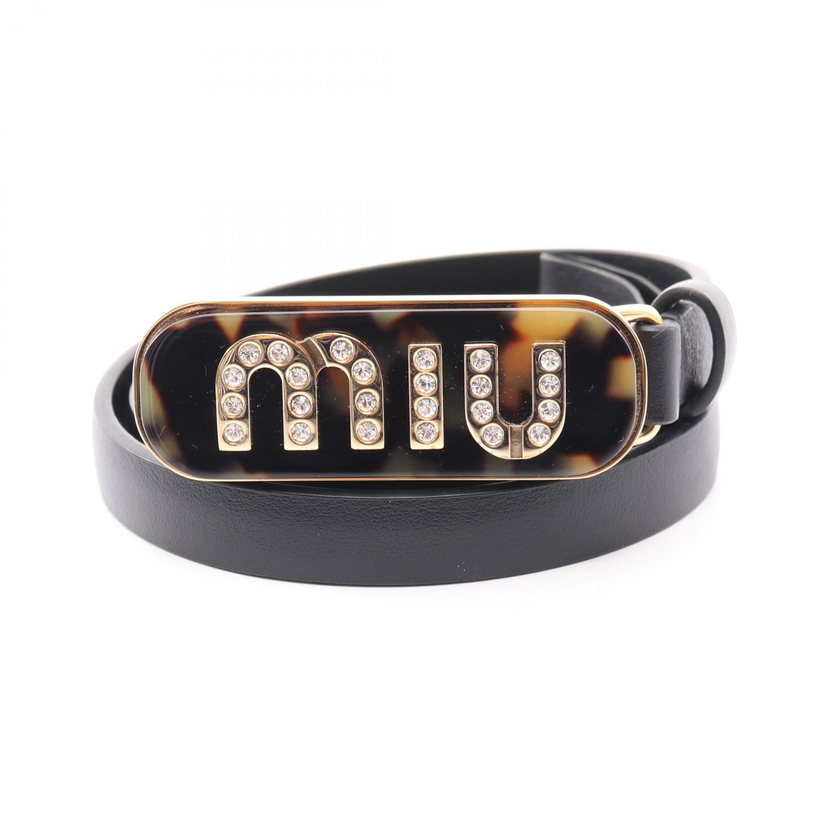 Miu Miu Leather Belt