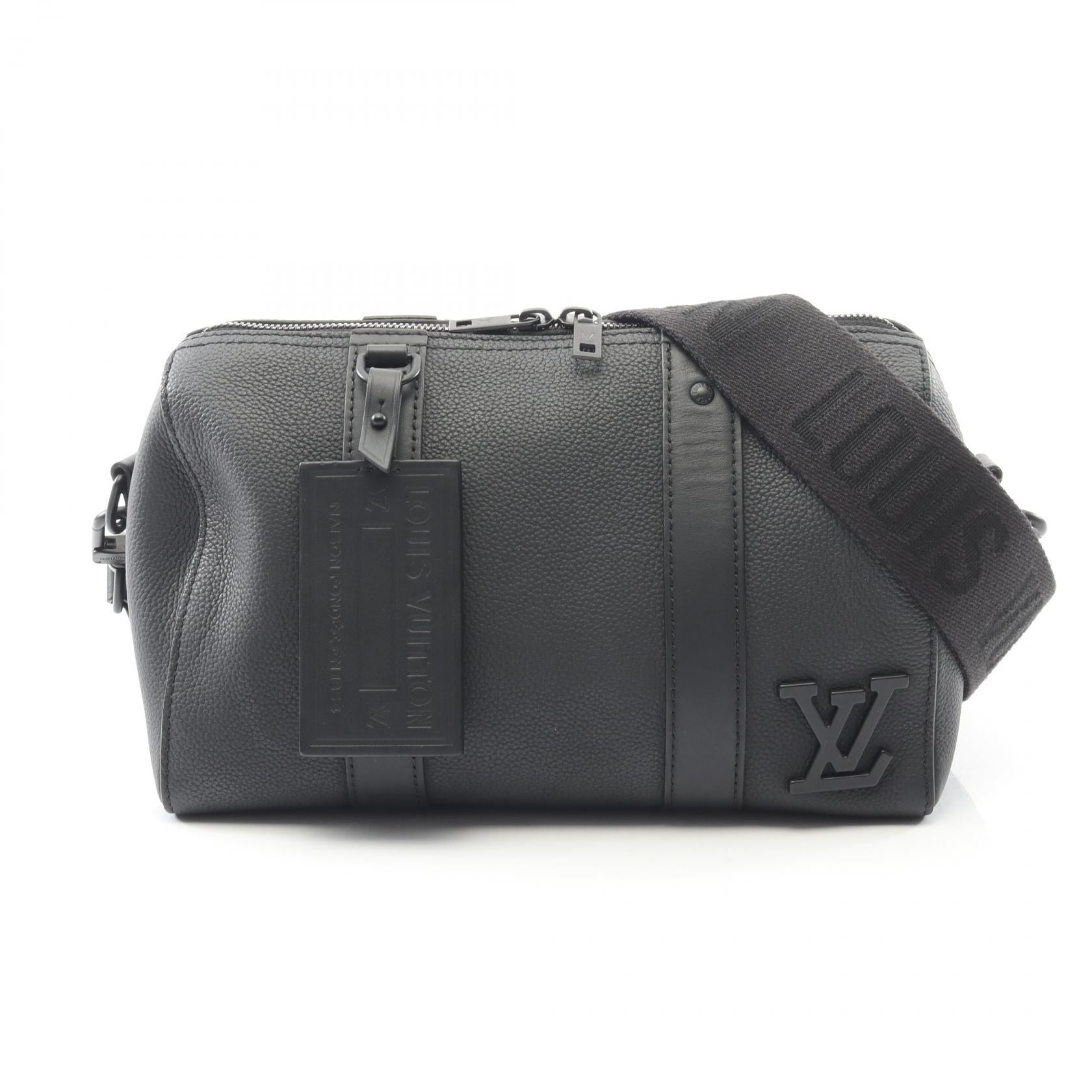 Louis Vuitton City Keepall Aerogram Leather Shoulder Bag