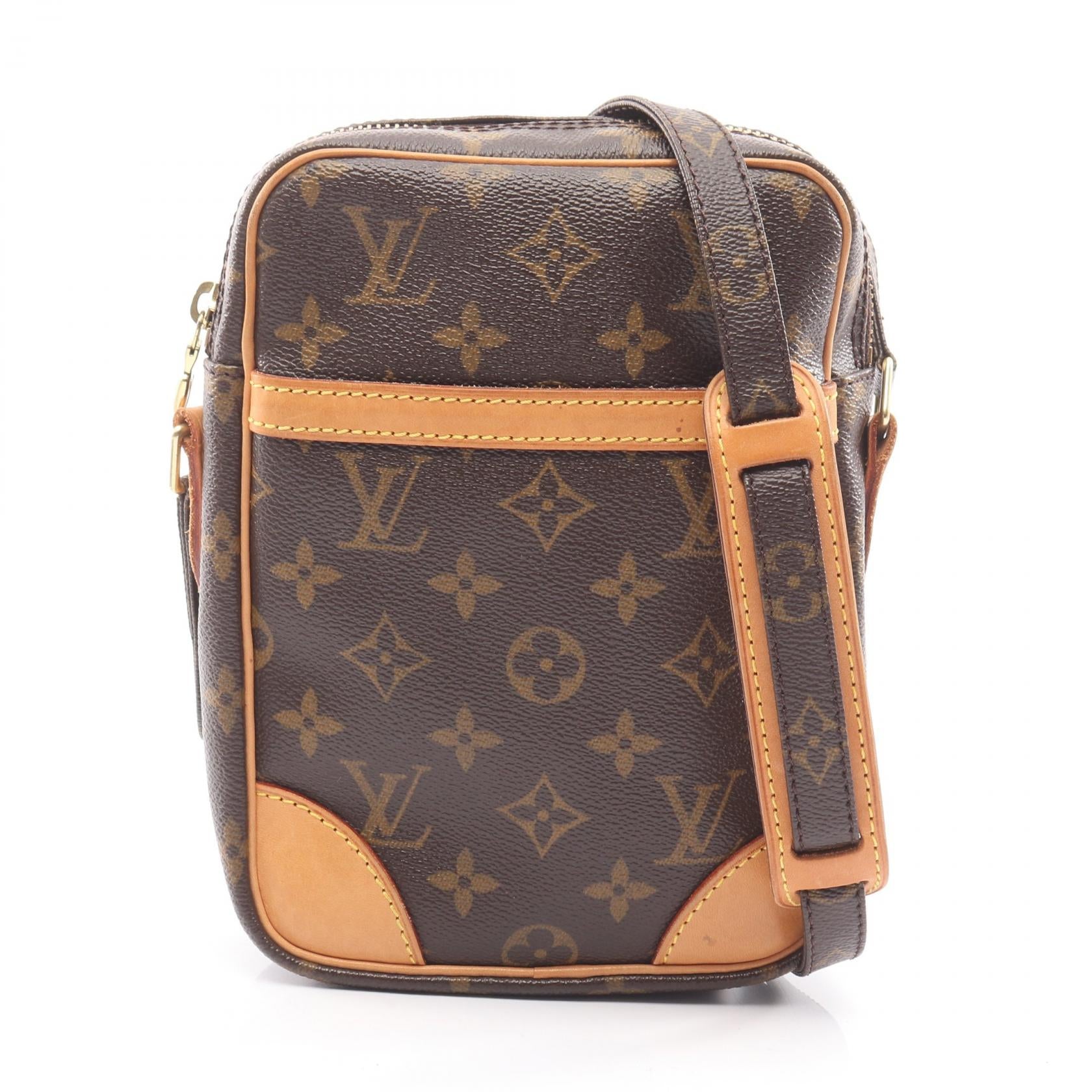 Louis Vuitton Danube Monogram Coated Canvas Shoulder Bag